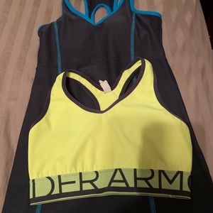 Set of workout tops
